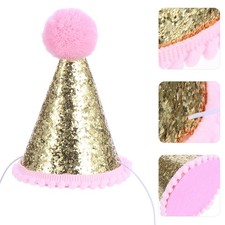1Pc Birthday Party Hat Party Cone Hat Birthday Hat Celebration Prop