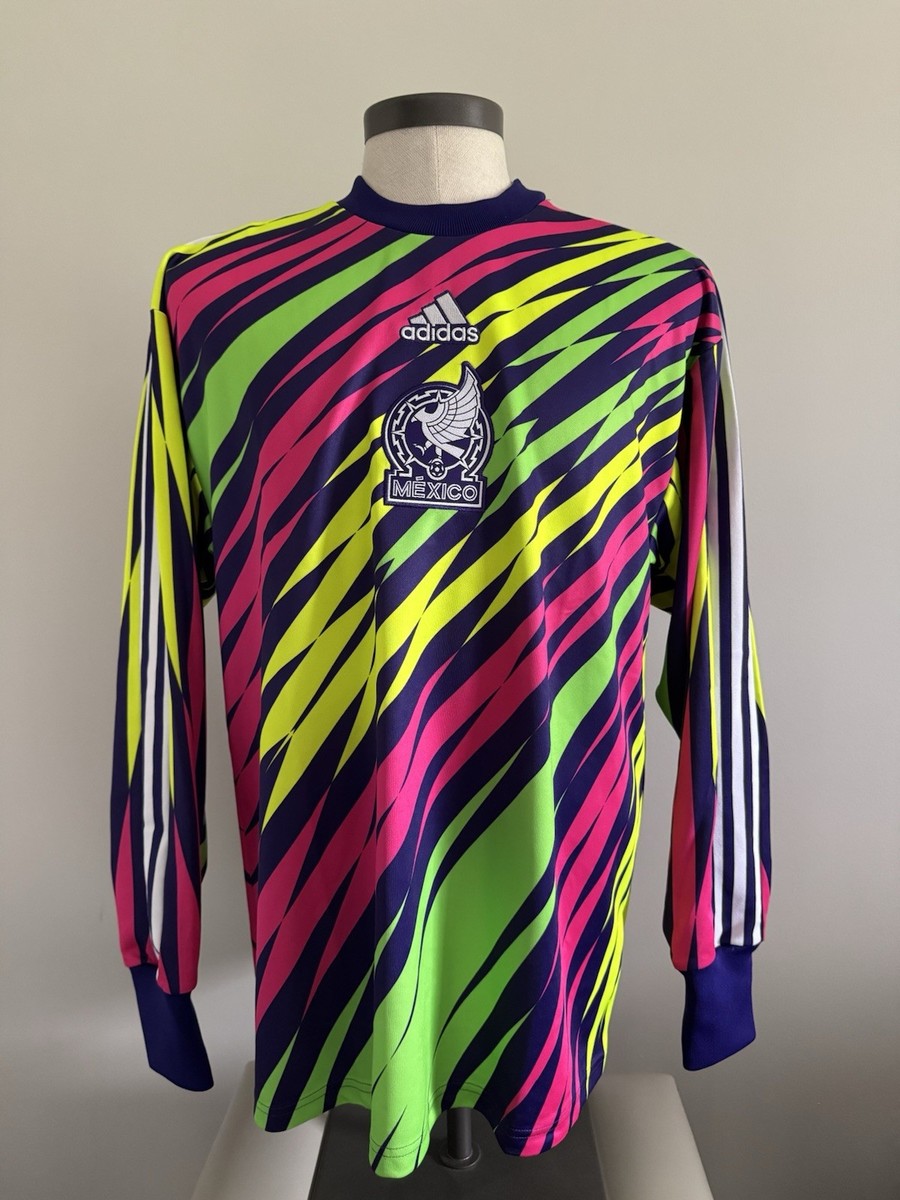 ADIDAS MEXICO ICON GOALKEEPER Men's Jorge Campos Tribute Jersey