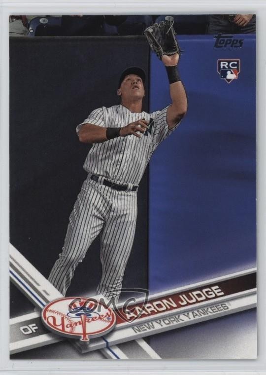 2017 Topps Aaron Judge (Fielding) #287 Rookie RC
