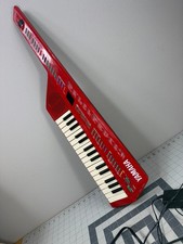 Yamaha SHS-10 Red Keytar Shoulder Synthesizer Keyboard MIDI Controller READ!!