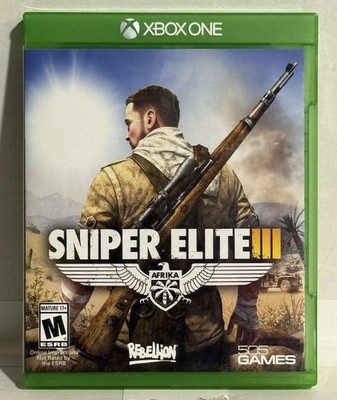 XBOX ONE :  SNIPER ELITE III !!  Complete