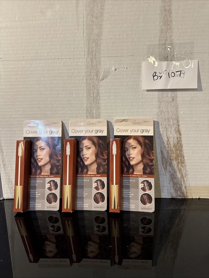 Cubre tu varita de cepillo gris - marrón medio (lote de 3) Foto 4 de 4