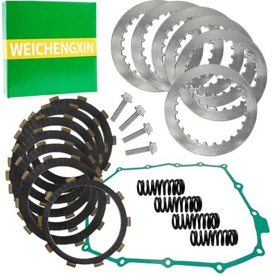 Clutch Kit Heavy Duty Springs & Cover Gasket with Honda Shadow VLX 600 VT600C...