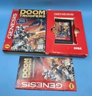 New ListingDoom Troopers Sega Genesis Complete in Box CIB Tested Working Fast Shipping !!!