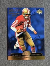 1999 Upper Deck Super Bowl XXXIII Jumbo Card #SB12 SF 49ers - Joe Montana