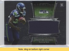 2013 Bowman Sterling Jumbo Rookie Relic 222/1214 Christine Michael READ 0f4