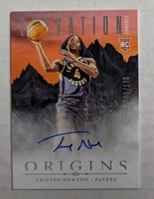 TRISTEN NEWTON 2024-25 Origins Elevation Signatures Rookie Autograph /175 Pacers