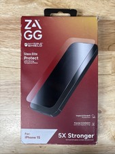 ZAGG InvisibleShield Glass Elite 5X Stronger Screen Protector For iPhone 15