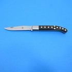 LES COUTEAUX DE NOS GRAND’P’ERES FRANCE BLACK HORN DECORATED KNIFE-MINT — photo 3
