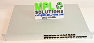 Cisco MS250-24P-HW Meraki 24 Port POE Switch - Unclaimed (dual 640W power)