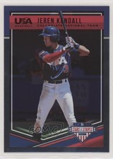 2018 Panini USA Baseball Stars & Stripes Longevity Ruby 12/249 Jeren Kendall 2id