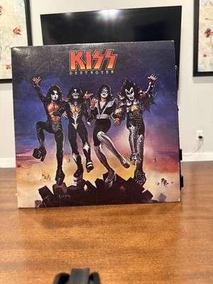 KISS Destroyer Rock 12'' Black Vinyl LP 33RPM Casablanca Records