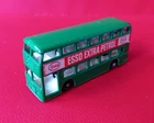 Lesney Matchbox - Daimler Bus Esso Petrol Green No 74 - Played With - No Box