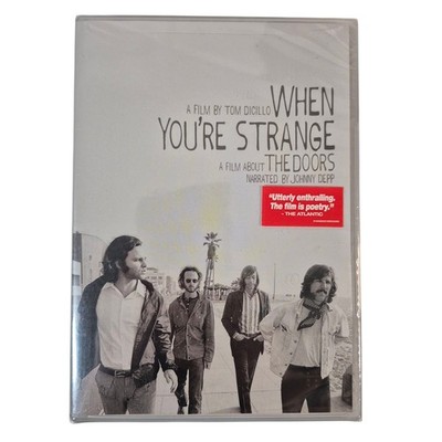 When You re Strange DVD Brand New Film About The Doors Documentary Music