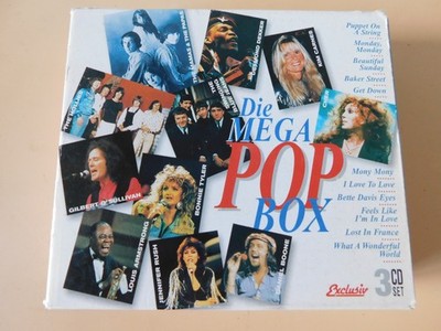 Die Mega Pop Box - Mamas & Papas u.a. 3 CD Box - CD