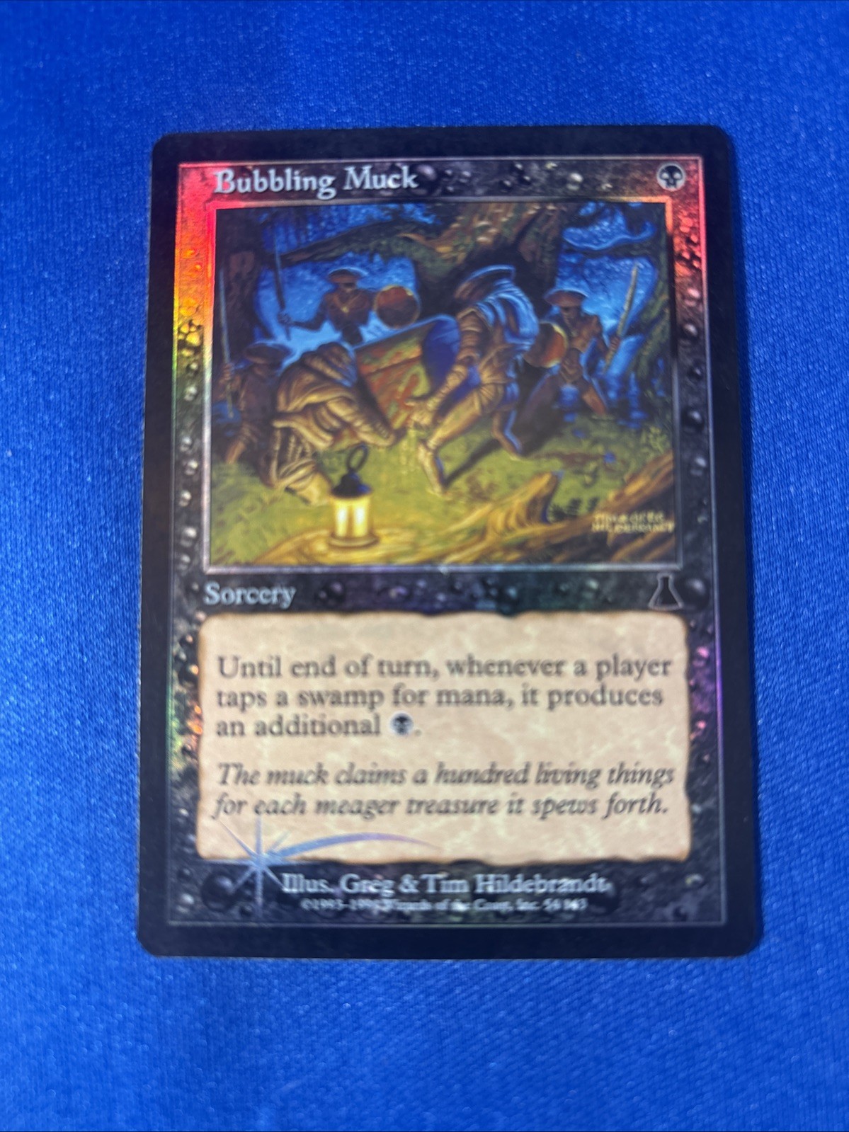 1x FOIL BUBBLING MUCK x1 LP Urza’s Destiny MtG Magic fast shipping
