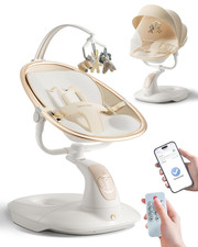 Baby Swing for Infants to Toddler, Electric Baby Swing with Sturdy Shield-Shaped