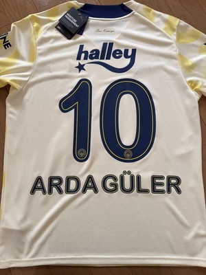 【公式】フェネルバフチェ22/23ユニフォーム #10 ギュレル Fenerbahce 22/23 Uniform #10 Güler T-shirt Jersey Short Sleeve