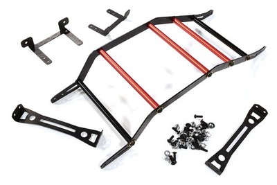 Alloy Exo-Skeleton Body Roll Cage Kit for Arrma 1/8 Outcast 6S BLX AR406086