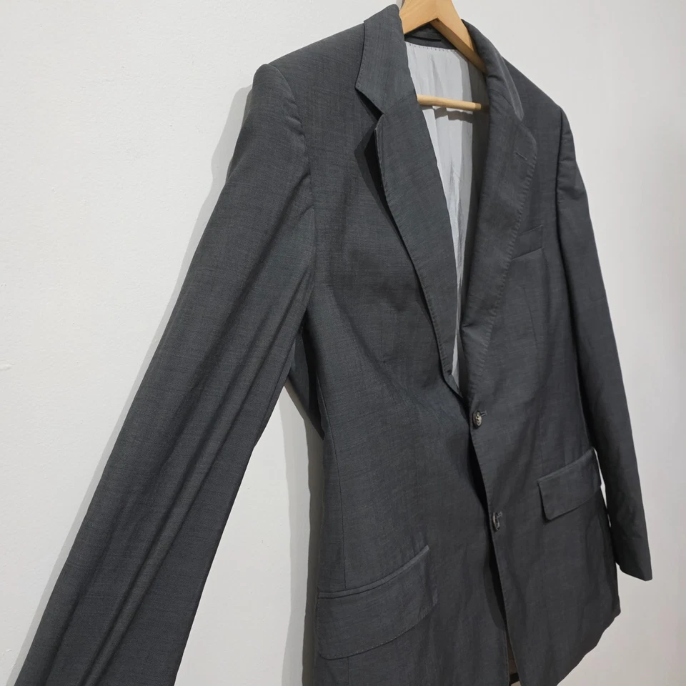 Hugo Boss Gable/Vegas Charcoal Wool Suit Mens 52R (Large) Classic Fit - image 3 of 4