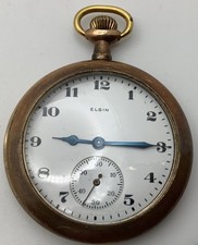 1922 Elgin Grade 315 12s Model 3 15J Gold Filled Pocket Watch
