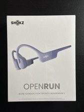 SHOKZ OPENRUN BLUETOOTH WIRELESS BONE CONDUCTION HEADPHONES LAVENDER NEW SEALED