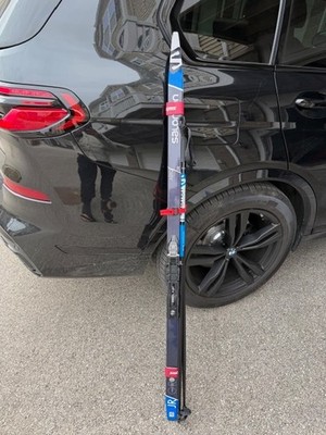 Salomon Aero JR 151 cm cross-country ski w/Prolink + poles 48''