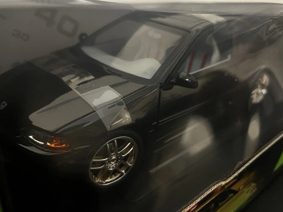 Fast & The Furious 1995 Honda Civic 2003 Diecast 1/18 Scale American Muscle Car - Image 4 of 4