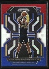 2021-22 Panini Prizm #295 Juan Toscano-Anderson Red White and Blue