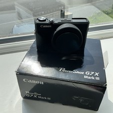 Canon Powershot G7X Mark III 20.1 MP Digital Camera - Perfect Condition