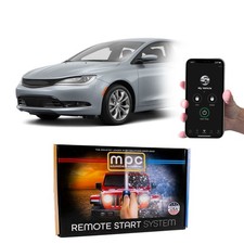 Smartphone Remote Start For 2015-2017 Chrysler 200 -Plug-n-Play - Push-to-Start