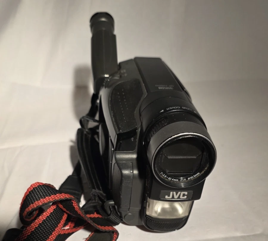 Vintage JVC Panasonic Camcorder VHS-C Tested Working Read Description - Image 3 of 4