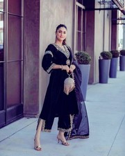 Designer Indian Pakistani Salwar Kameez Bollywood Dress Party Wear Palazzo Suit
