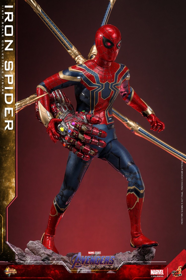 Hot Toys MMS761 Avengers 4 Endgame Iron Spider 1/6 Action Figure