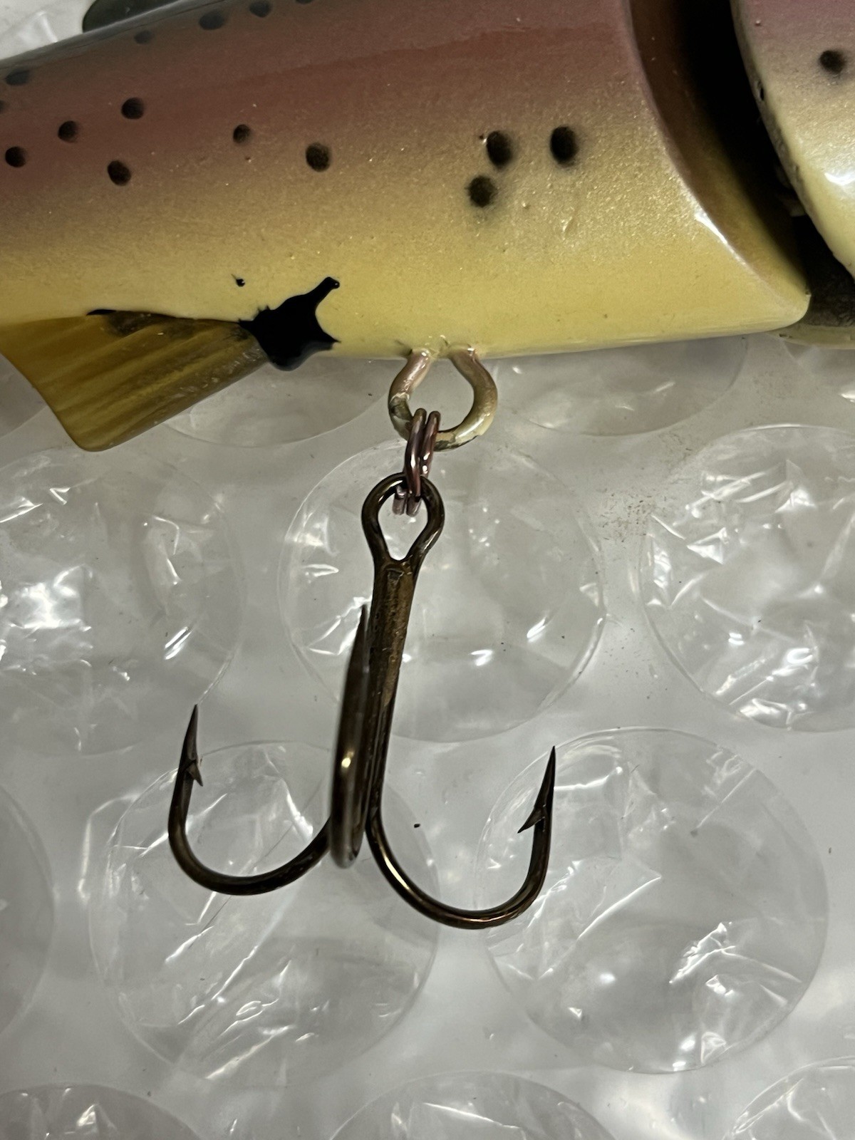 Castaic Lure Co. Hardbaits 8.75" Rainbow Baby Trout Lure Swimbait NEW - Image 6