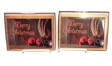 2 Packs Merry Christmas Cards Leanin' Tree 24 Total Country Rope Spur Ornament