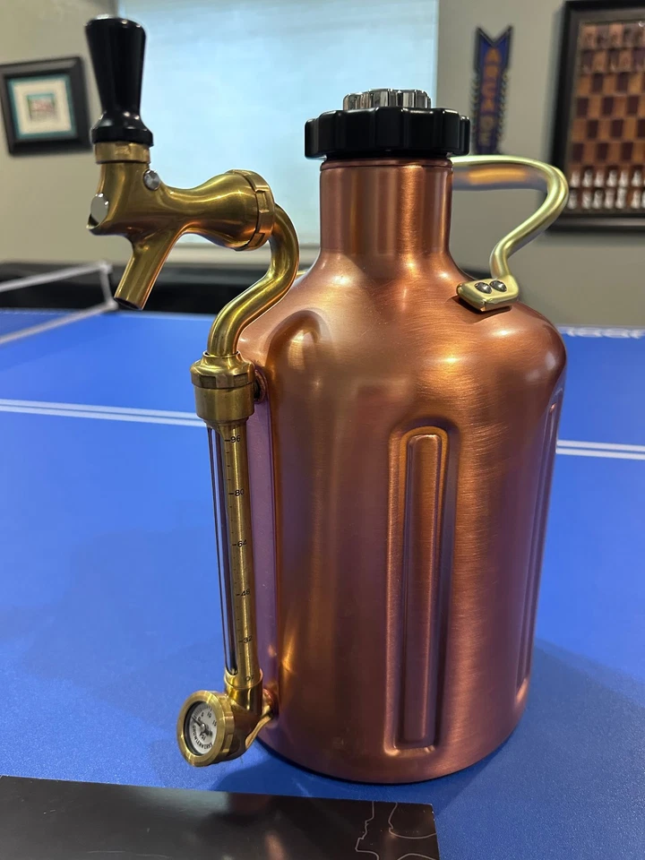 GrowlerWerks uKeg 128 Copper Pressurized Growler – New with CO₂ & Manual - Image 3 of 3