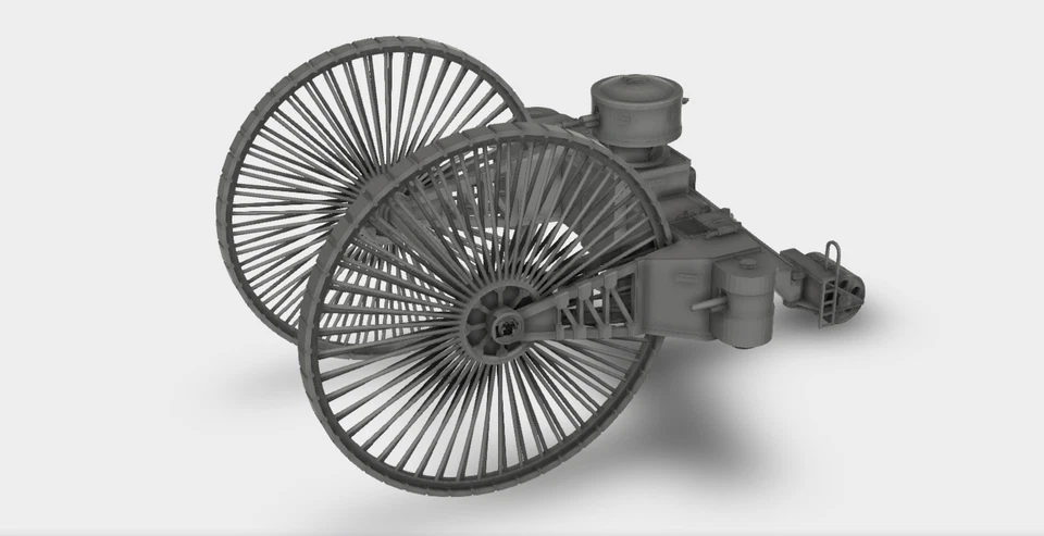 Tsar Tank Zar Tank (Lebedenko Panzer) USSR WW1 Bausatz 3D Druck 1:160 - 1:35