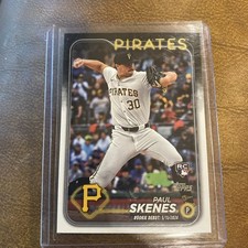 2024 Topps Update Series Paul Skenes Rookie