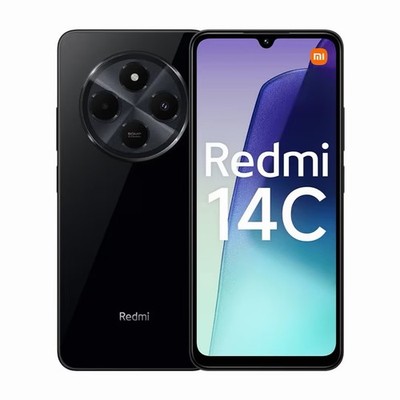 Xiaomi Redmi 14C 4+128GB Smartphone, 6,88'' 120HZ LCD HD+Display, Mediatek Helio G