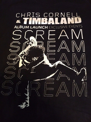 Chris Cornell Timbaland Tour 100% Cotton Adult T Shirt SB172