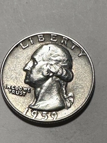 1959 D WASHINGTON QUARTER    ONE BEAUTIFUL COIN 323