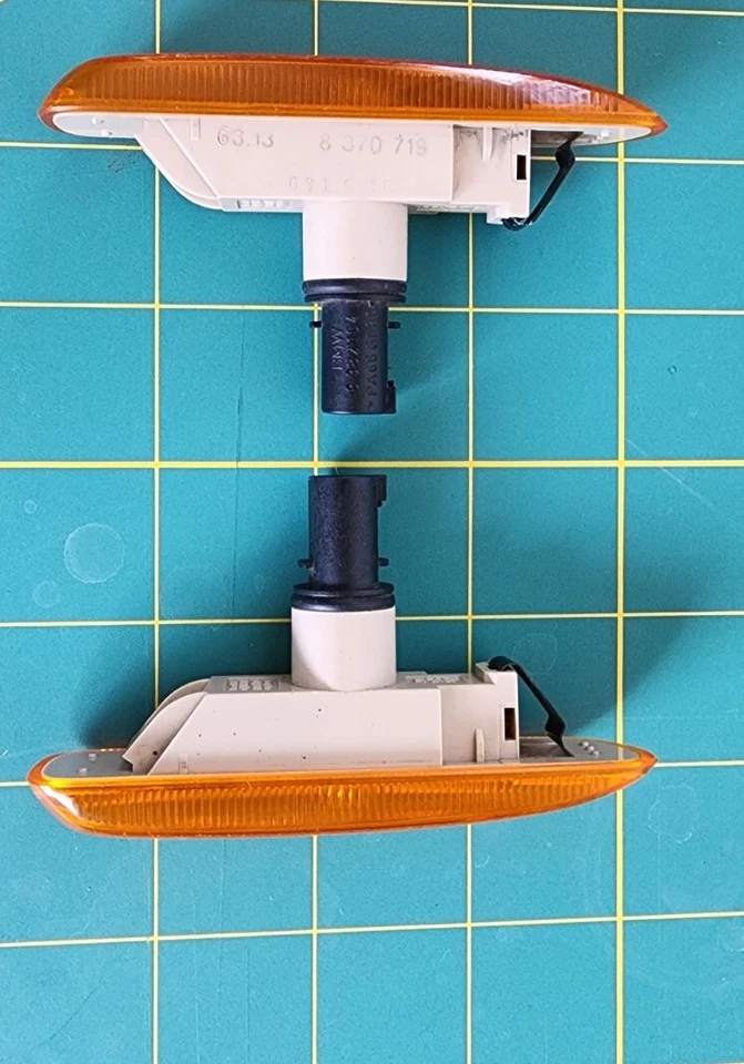 BMW 323i 2000 luces de señalización laterales ámbar izquierda/derecha Foto 2 de 3