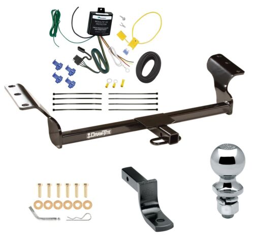 Trailer Tow Hitch For 2014 Matrix Complete Package w/ Wiring Draw Bar & 2" Ball - Picture 1 of 11