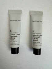 Lot 2 X Perricone MD Firming and Lifting Serum 7.5 ml EACH X 2 Packs