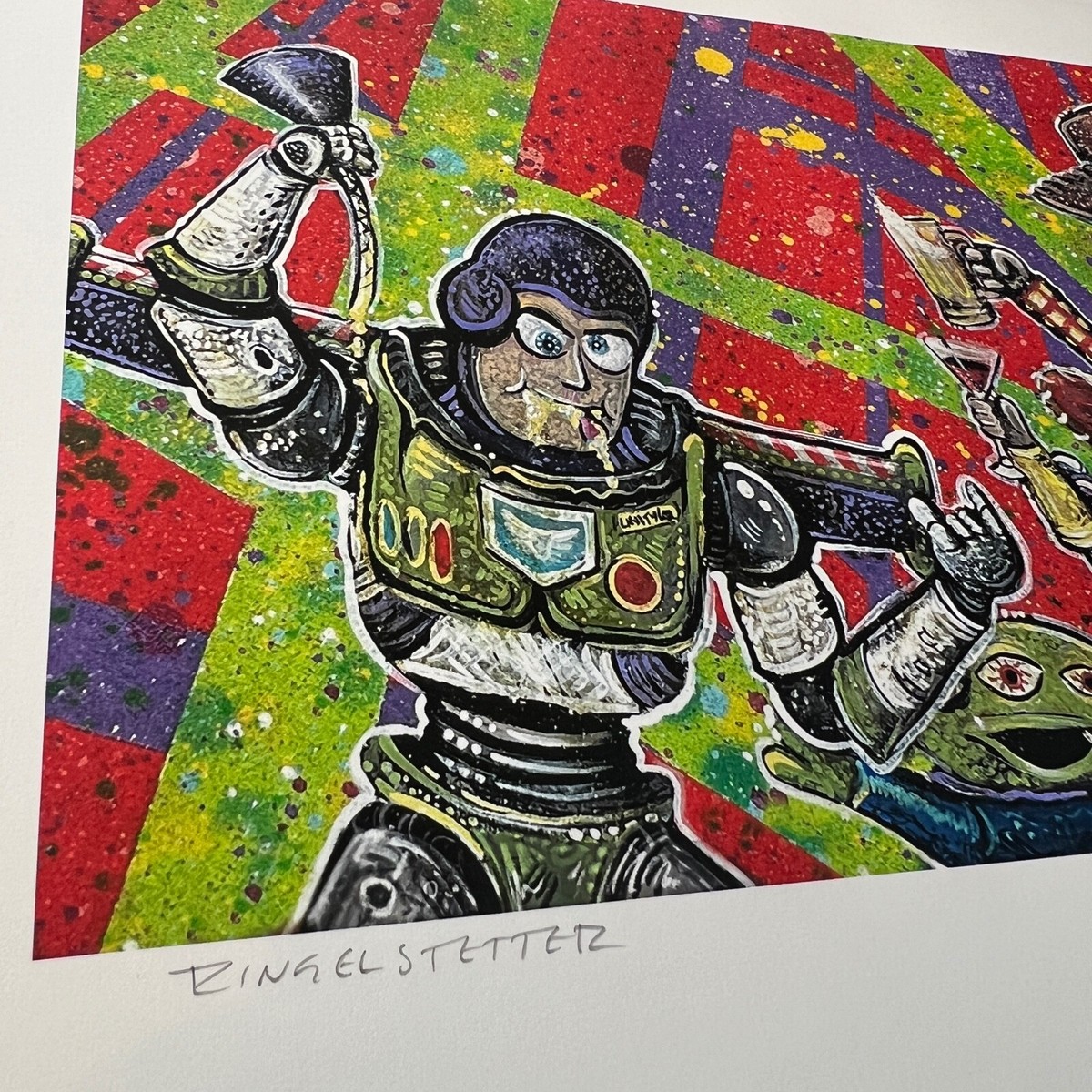 ■スタンプアートギャラリー　TOY STORY BUZZED LIGHTYEAR