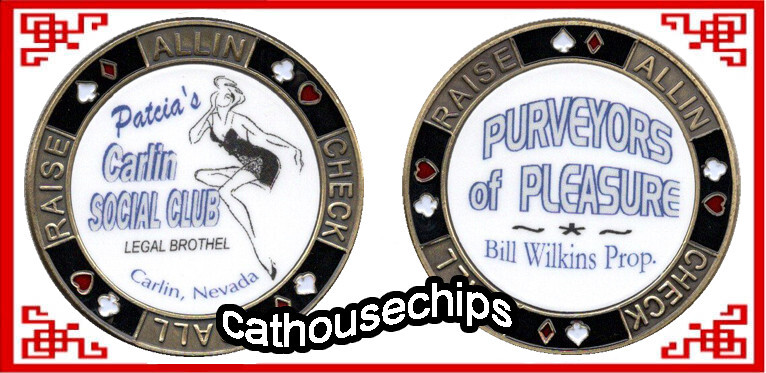 Patsia's Carlin Social Club Legal Brothel Coin Carlin, NV  Cat House Whore House