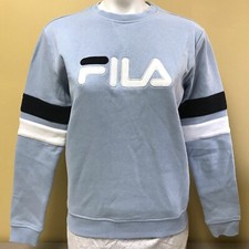Fila Ladies' French Terry Crewneck Sweatshirt Blue Size S