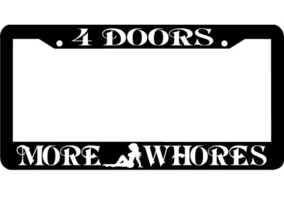 Drag Racing Slicks 4 Doors For More Whores Vinyl Decal Sticker - The Decal Master Polaris Snowmobile Decals & Stickers
