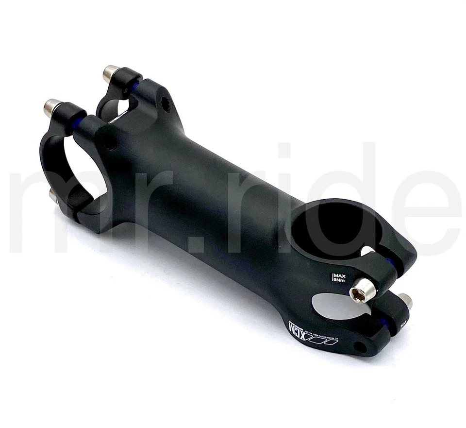 Answer XCM Bicycle Bike Stem 100mm x 31.8 ±6° Black for tube 28.6mm(1-1/8") - Image 4 of 4